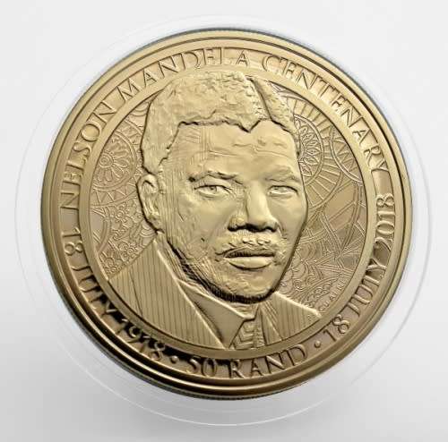 2018 NELSON MANDELA CENTENARY BRONZE ALLOY R50 COINS UNCIRCULATED  SOLD PER COIN