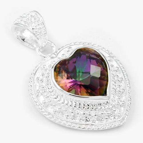 BEAUTIFUL FASHION MASTIC TOPAZ GEMSTONE PENDANT