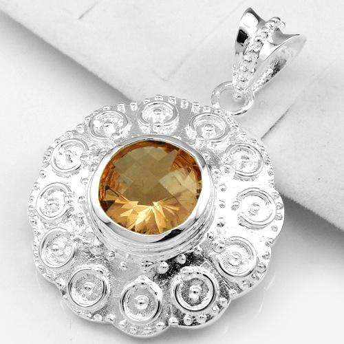 BEAUTIFUL FASHION MORGANITE GEMSTONE PENDANT
