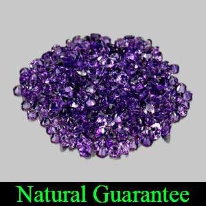 NATURAL AMETHYST ROUND CUT 3.1mm EACH - 30 PIECES AVAILABLE