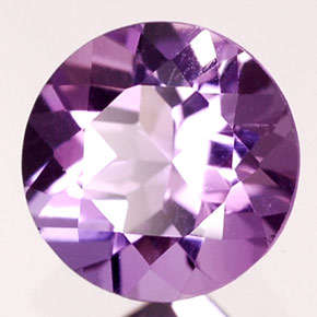 Natural Mined Brazilian Amethyst 7.2mm & 1.20cts