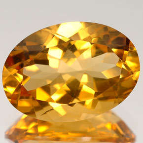 Natural Mined Citrine 8.9x7.0mm & 1.68cts