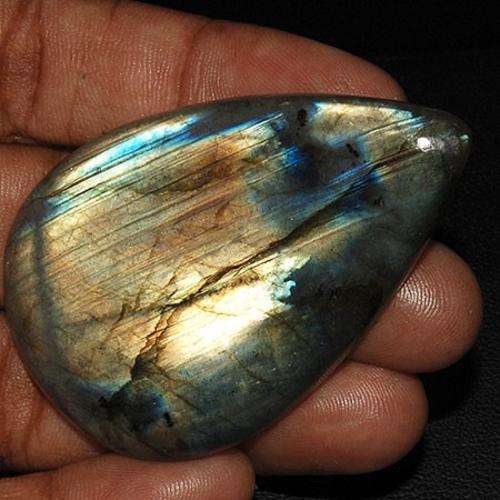 137CTS RARE HUGE UNTREATED NATURAL RAINBOW LABRADORITE