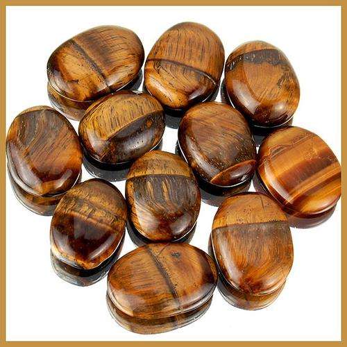 102.50 CTS/12 PIECES LOT TOP QUALITY UNTREATED NATURAL TIGER EYE