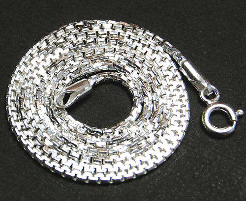 PURE .925 STERLING SILVER SOLID CHAIN