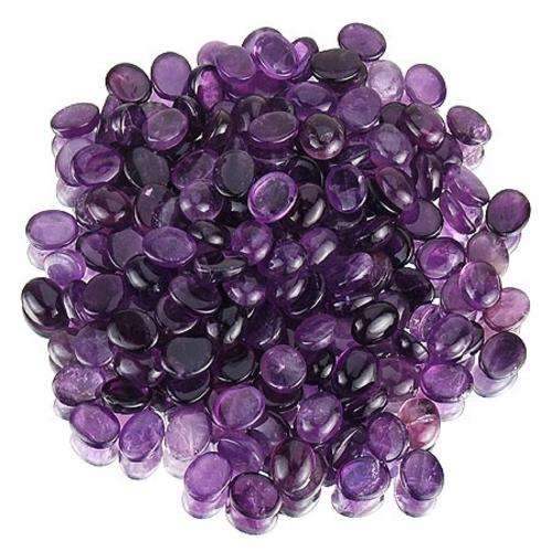 106ct/28PIECES LOT NATURAL PURPLE AMETHYST OVAL CABOCHON GEMSTONES