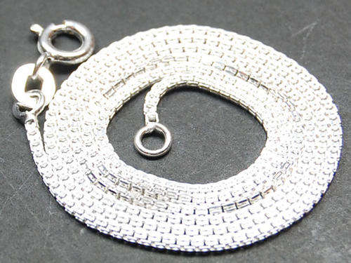 PURE .925 STERLING SILVER SOLID NECKLACE