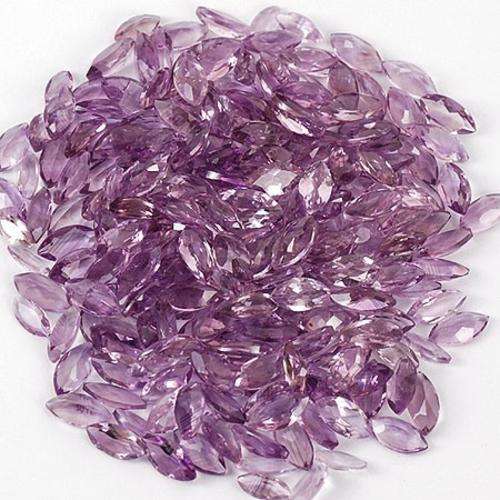 EXCELLENT NATURAL AFRICAN MARQUISE CUT AMETHYSTS 100 PIECES SOLD INDIVIDUALLY