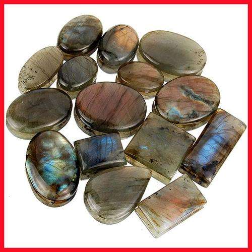 602.00 CTS 15 PCS WHOLESALE LOT UNTREATED NATURAL LABRADORITES