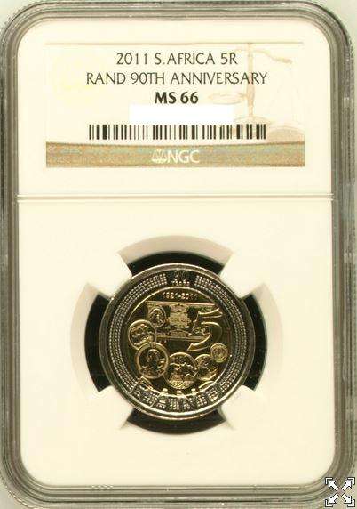 NGC MS66 SARB coins with Mandela Birthday coin on it. Great history of the SA Mint !!!!!