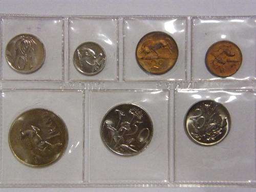 1985 RSA Uncirculated mint pack (7 coin set)