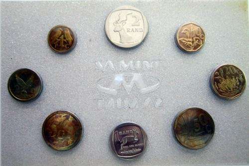 1991 RSA Uncirculated mint pack (8 coin set)