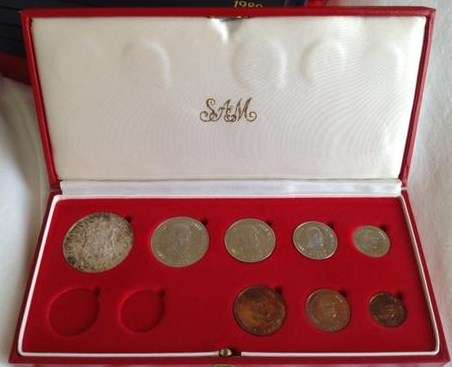 ***1980 - SA LONG PROOF SET IN ORIGINAL SA MINT BOX - NO GOLD - MINTAGE 10 000***