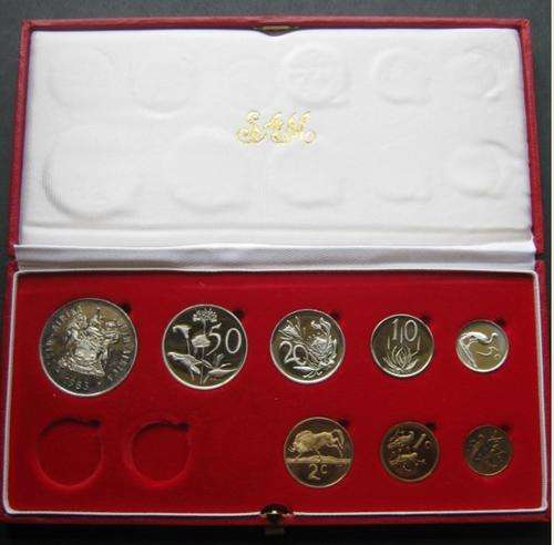 ***1983- SA LONG PROOF SET IN ORIGINAL SA MINT BOX