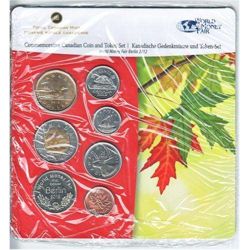 2012 World Money Fair Canadian Coin and Berlin Token Set - Still sealed Only 500!