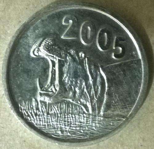 2005 SA MINT Coin World Token: Hippo