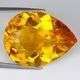 RAVISHING AAA GOLDEN YELLOW PEAR CUT CITRINE Gemstone - 24.93 ct