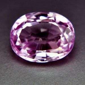 EXCELLENT SWISS PINK AAA SAPPHIRE OVAL LOOSE GEM -3.45ct.