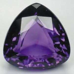 ALLURING DEEP PURPLE TRILLION AMETHYST-14.85ct