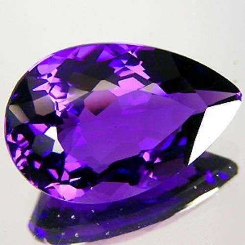 GORGEOUS PURPLE COLOUR CHANGING AMETHYST - PEAR CUT - 15.70ct