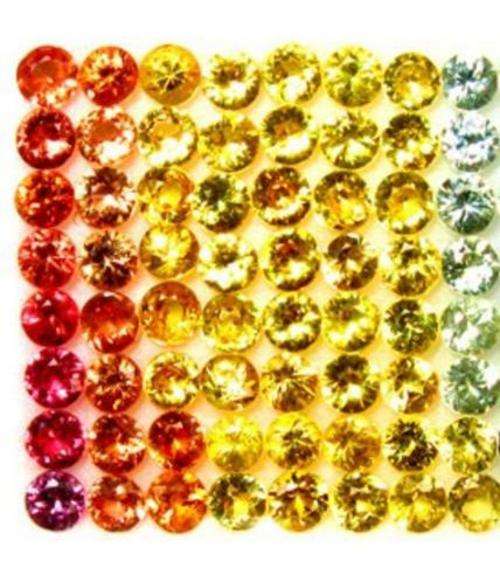 AWESOME MULTI COLOUR SAPPHIRES - CALIBRATED 2.5 mm IN SIZE. 80 X SAPPHIRES AVAILABLE