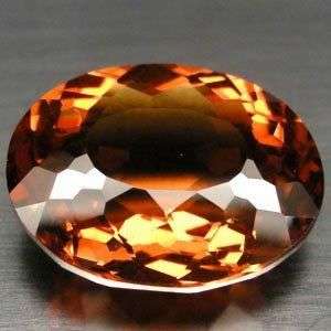 MAGNIFICENT - GOLDEN ORANGE - OVAL CUT CITRINE - BRAZIL - IF - ***30.04ct***
