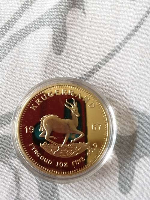 Kruger Rand 1oz (Gold Plated)