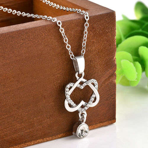 Elegant Rhinestone Crystal Necklace