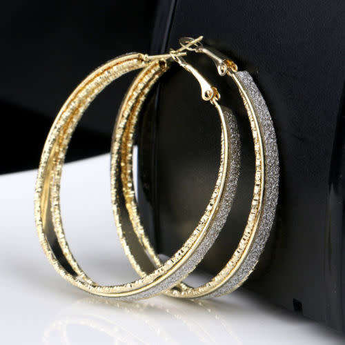 Beautiful Fashion Hoop Earrings