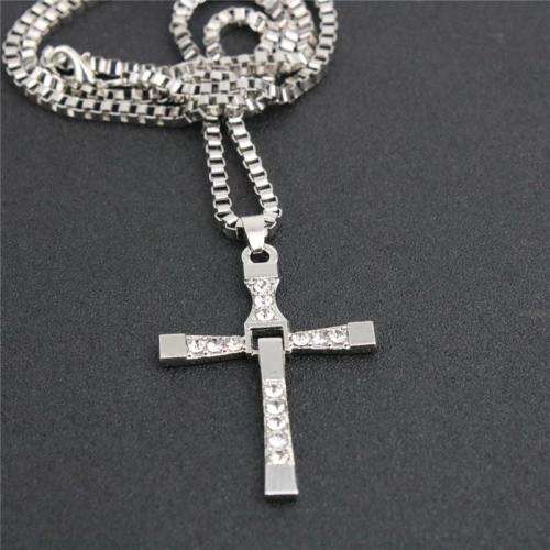 Fast & Furious  Cross Pendant Necklace