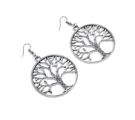 Beautiful Tree of Life Earring Set