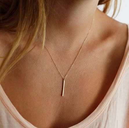 Elegant Gold Plated Women's Necklace