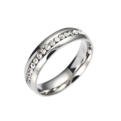 Ring Combo - 2 Rings - Silver + Black Color - Size 13