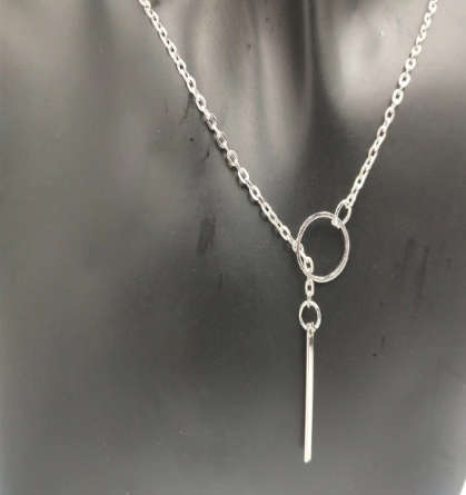 Elegant Silver Plated Women's Necklace
