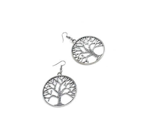 Beautiful Vintage Style Tree of Life Fashion Earrings