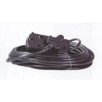 15m Heavy Duty Extension Cord - Black