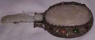 MARBLE HANDHELD MIRROR