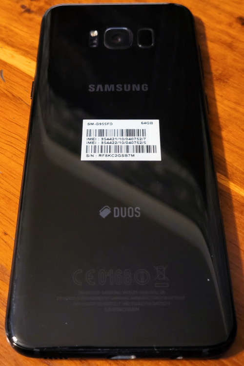 Samsung S8+ Dual Sim