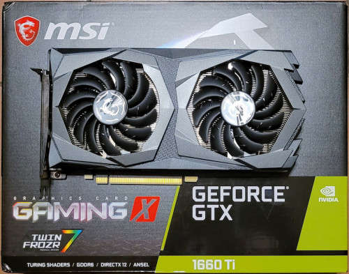 MSI GeForce GTX 1660 Ti GAMING X 6G