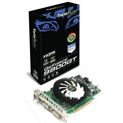 Twintech NVIDIA GeForce 9800GT 512MB