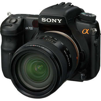 Sony A700 & 16-105mm lens & Vertical Grip & 3 x CF Cards