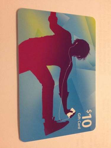 US iTunes Gift Card - $10 - Redeemable at US iTunes Store Only