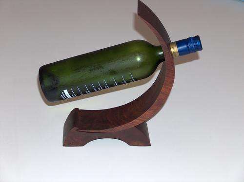 Hardwood Wine Stand