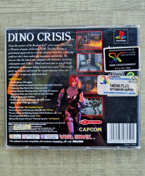 Dino Crisis - Playstation (PS1)