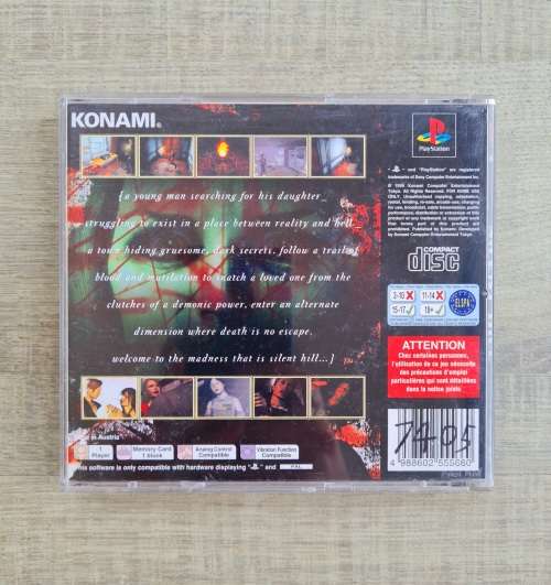 Silent Hill - Playstation 1 (PS1)