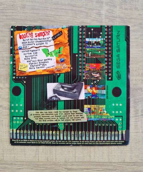 Sega Saturn demo discs