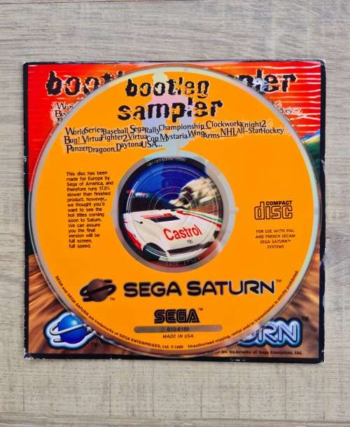 Sega Saturn demo discs