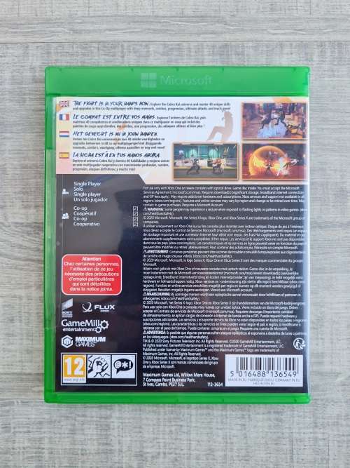 Cobra Kai: The Karate Kid Saga Continues - Xbox One / Xbox Series X (Sealed)