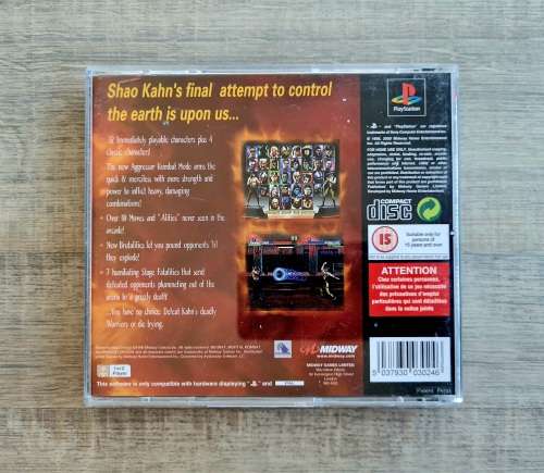 Mortal Kombat Trilogy - Playstation 1 (PS1)