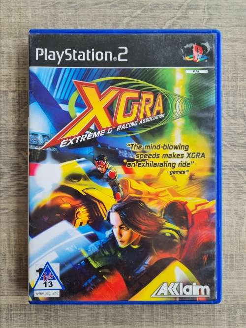 XGRA: Extreme G Racing Association - Playstation 2 (PS2)